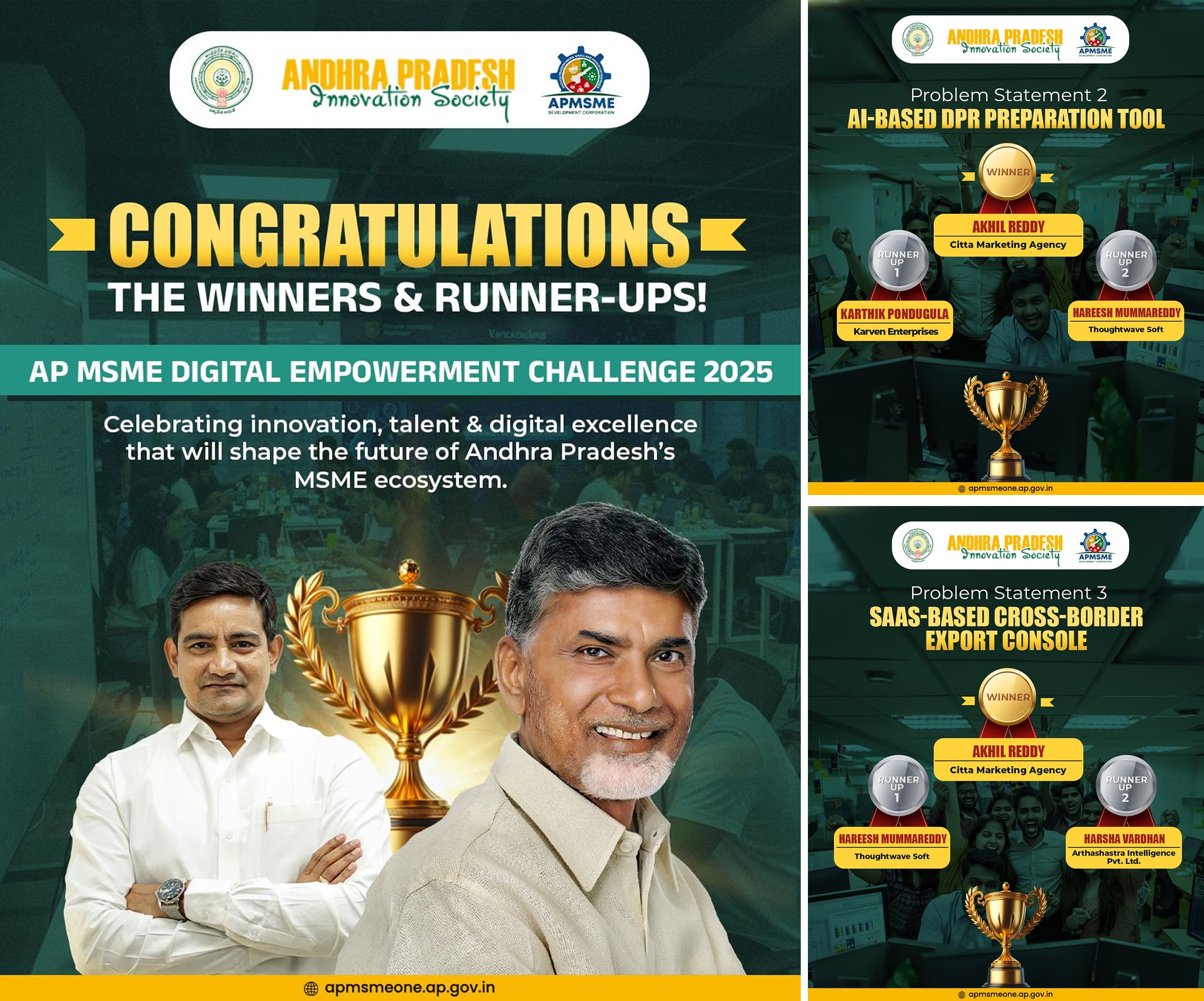 Double Victory: APMSME Digital Empowerment Challenge